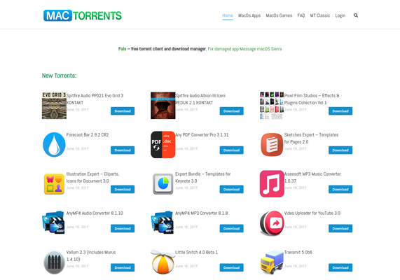 torrent for mac free